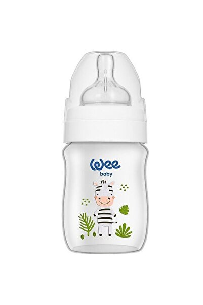 Wee Baby Wee 959 Safari PVC Biberon Geniş Ağızlı 0-6 Ay 150 ml