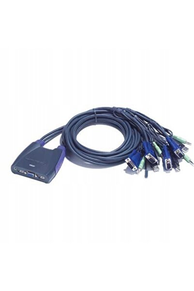Atena Perfume Comutator KVM 4X VGA + USB Cs-64Us
