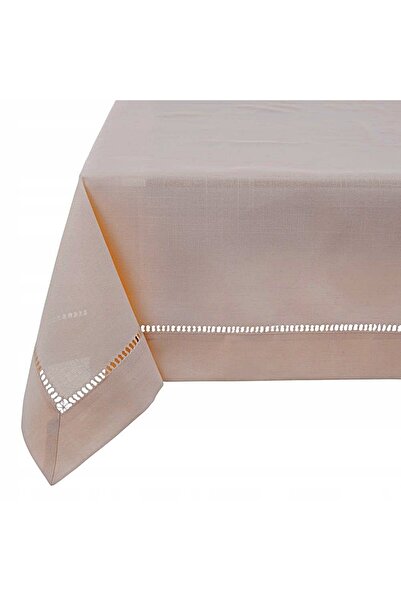 NO BRAND Față de masă elegantă cu Merежeka 160X160 Bej