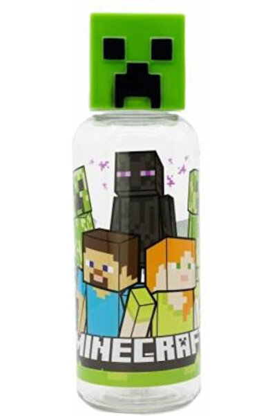 Stor Παιδικό Παγούρι Νερού Minecraft Πλαστικό Πράσινο 560ml 3D Φιγούρα Minecr...