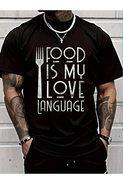 799 100% Cotton Foodie Gifts Is My Love Language Food Lover Chef Cook T-Shirt...
