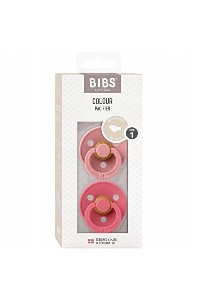 NO BRAND SMOCZEK Bavete Anatomici Colorati 2 bucăți KAUCZUK 0m+ Roz prăfuit /...