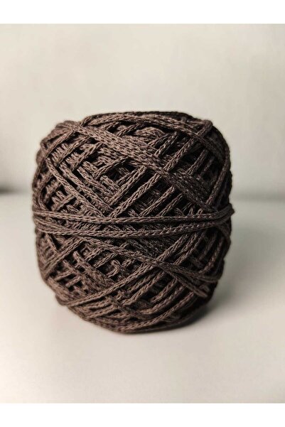 kartopya Soft Kahverengi Renkli Makrome Örgü İpi 100gr
