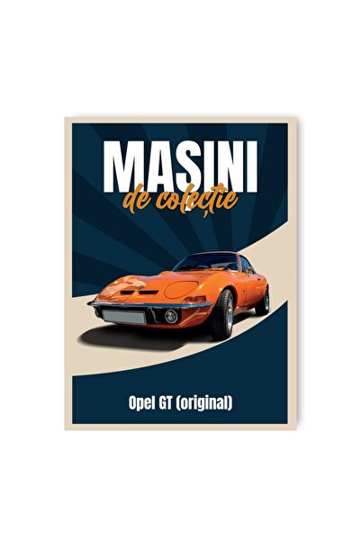 WELLY Sigilat- Opel GT- Nr. 109- Mașini de Colecție 2023- Scara 1/60