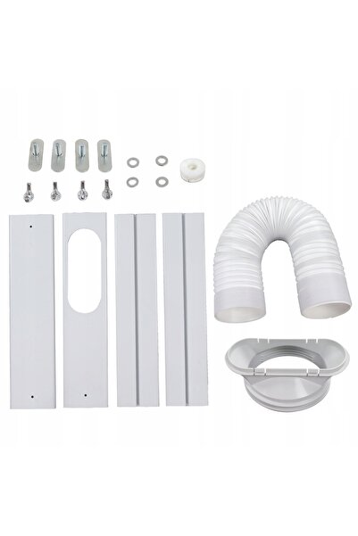 NO BRAND Set de tuburi de 13cm și 1.5m pentru furtun de evacuare AC (aer cond...