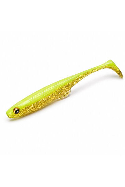 daiwa Flat Junkie Duckfin Shad 3.5" 9cm Slikon Yem Hirame Chart Gold