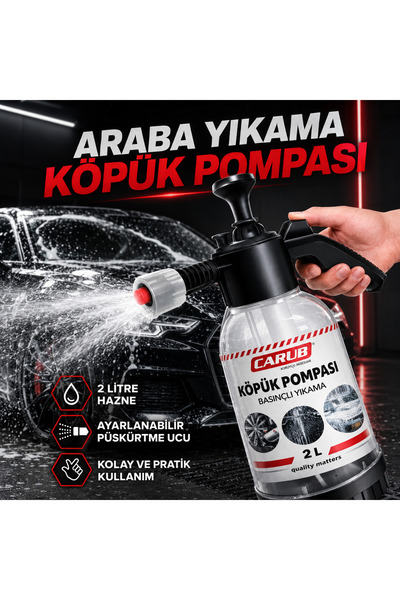 Carub BASINÇLI KÖPÜK TABANCASI