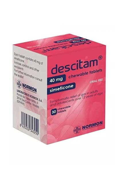 NORMON Descitam Anti-Allergy, 40 Mg Chewable Tablets, 30 Tablets