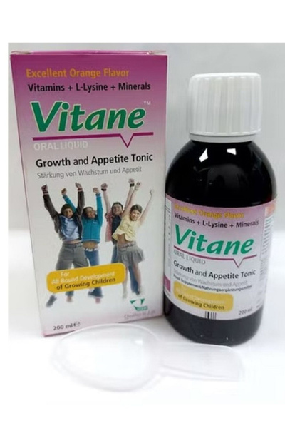 VITANE Liquid Syrup, Growth and Appetite tonic, 200 Ml