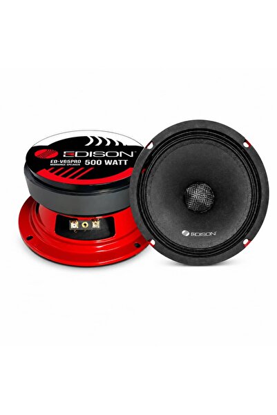 Edison ED-V65PRO 6.5" (16 cm) Karbon Göbek Midrange Hoparlör 250W RMS 99dB 1....