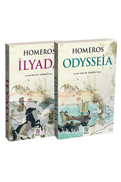 Panama Yayıncılık ilyada & odysseia Homeros 2 kitap set