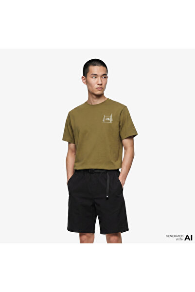 THE NORTH FACE Camping Relaxed Men's Yellow T-Shirt