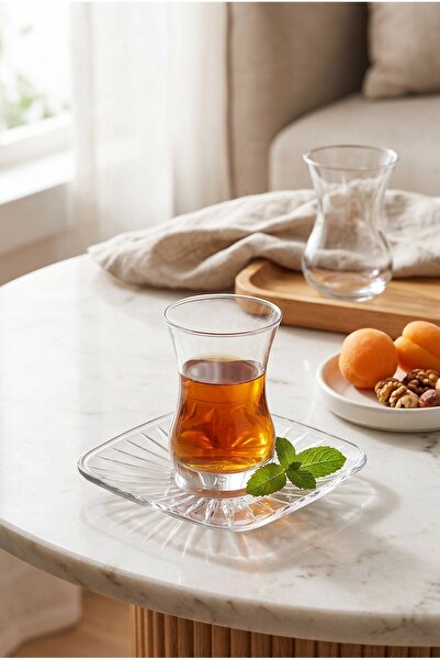 Paşabahçe Kare Çay Tabağı