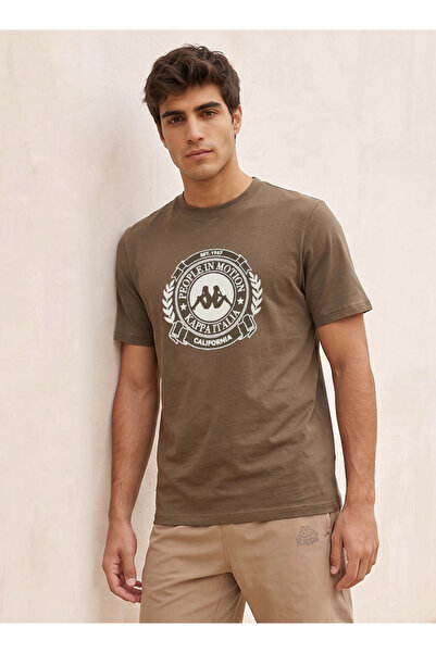 Kappa Printed Non-Stretchable T-shirt