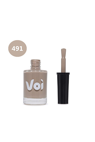 VOI طلاء أظافر رقم. 491 - بيج دافئ