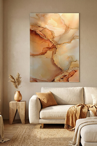 ARTAGE Glass Table Wall Decoration (Unbreakable) - Home Office Decorative Ite...