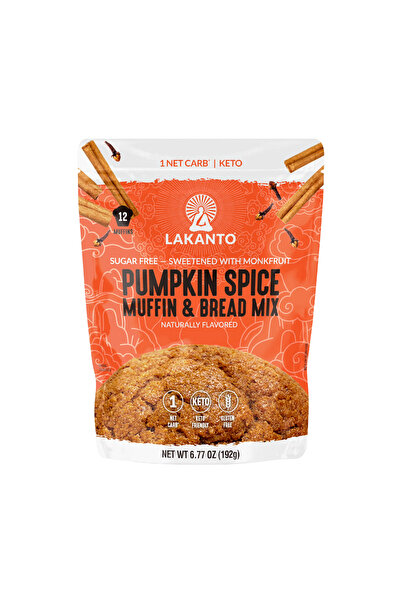 Lakanto Pumpkin Muffin Mix 6.77 OZ SEASONAL ONLY