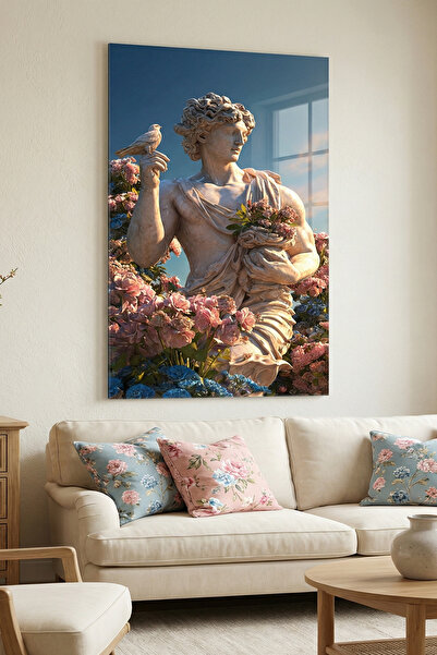 ARTAGE Glass Table Wall Decoration (Unbreakable) - Home Office Decorative Ite...