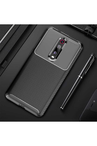 Ummeslem حافظة بتصميم كربوني غطاء زنجي لهاتف Xiaomi Mi 9t
