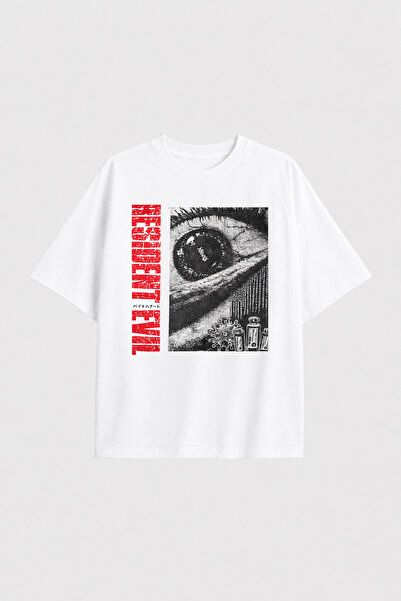 Auryne Jewelry Oversize Resident Evil Printed Unisex Custom Design Print T-Sh...