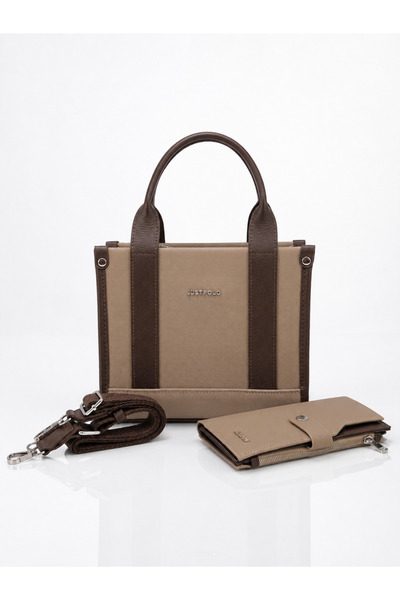 Just Polo Women's Shoulder Bag Wallet Set