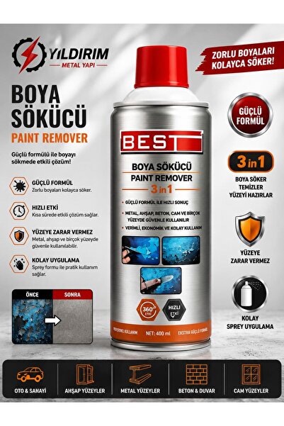 Best Boya Sökücü Sprey 400ml
