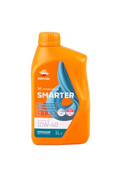 REPSOL Ulei moto Smarter Synthetic 4T 10W-40 1L – ulei 100% sintetic pentru m...