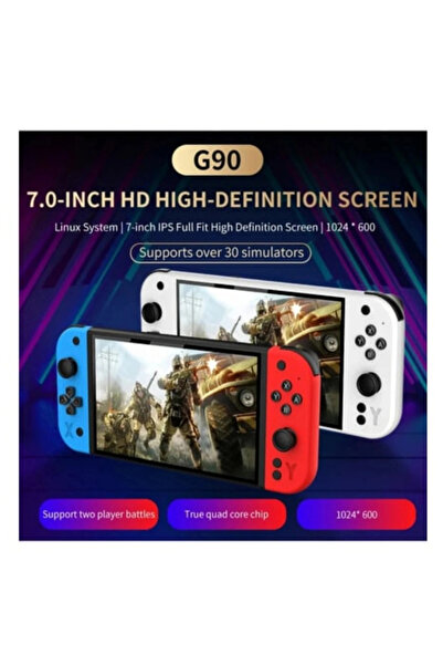Genel Markalar Oyun konsolu 7 inç HD ekran 2000 mAh batarya 10000+ oyun çok r...