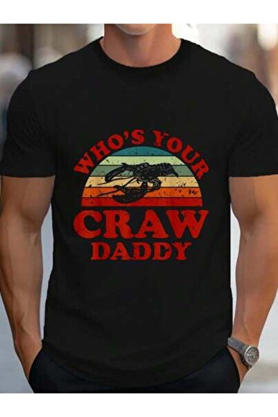 799 100% Cotton Funny Crayfish Crawfish Boil Who'S Your Craw Daddy T-Shirt Wo...