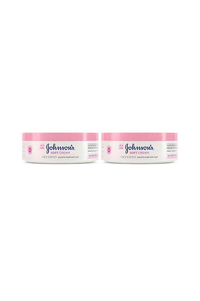 Johnson's Cream Soft Moisturizer – Fragrance-Free for Sensitive Skin