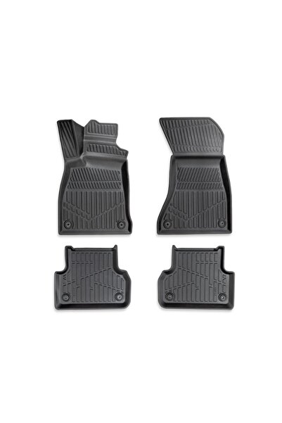 DELUXETUNING Set covorase auto cauciuc BMW Seria 5 F10 F11 2013-2016, forma t...