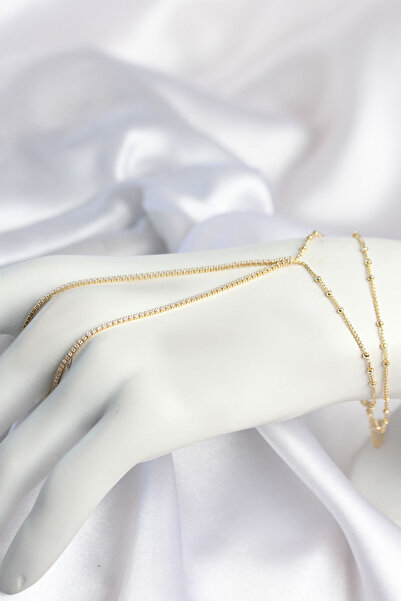 callerrons accessories Gold Color Minimal Zircon Stone Waterway Model Shahmer...