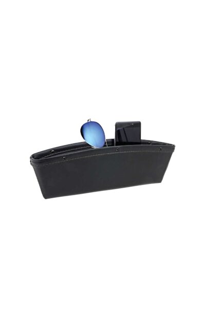 AMIO Car seat organizer for various items between the seat and console, unive...