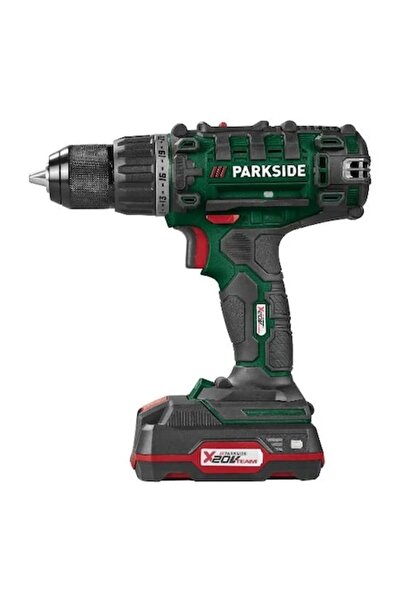 PARKSIDE PABS 20-Li G8 Mașină de găurit/înșurubat, Baterie de 20V, Set cu 17 ...
