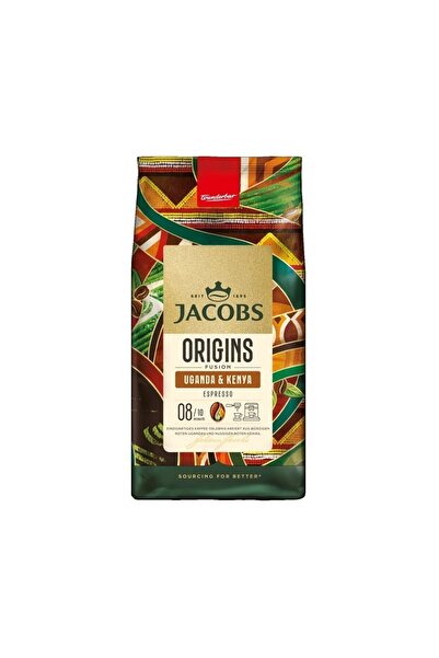 Jacobs Origine Uganda și Kenya, boabe de cafea 1kg
