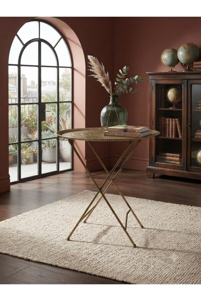 PANALI ESKİTME GOLD DEKORATİF MASE 64 x 57 CM