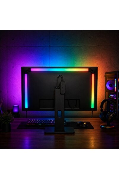 OEM KWMLIGHT RGB Κιτ Οπίσθιου Φωτισμού με Συγχρονισμό με τον Υπολογιστή για Ο...