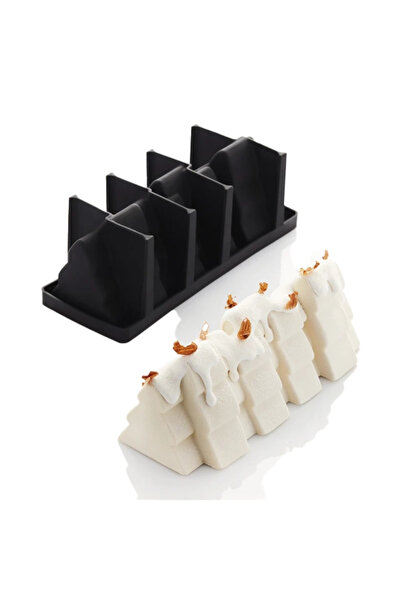 Pavoni Matriță profesională din silicon pentru tort 3D, Forest, Pavoni, 250x9...