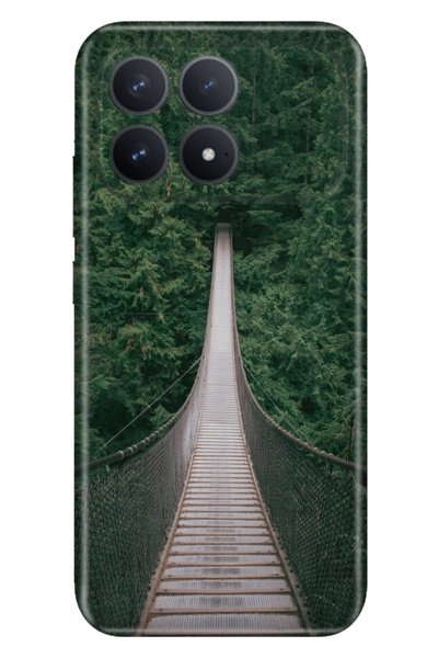 Cekuonline Poco F8 Pro 6.59" Case Colorful Silicone Printed Tpu Korku Köprüsü