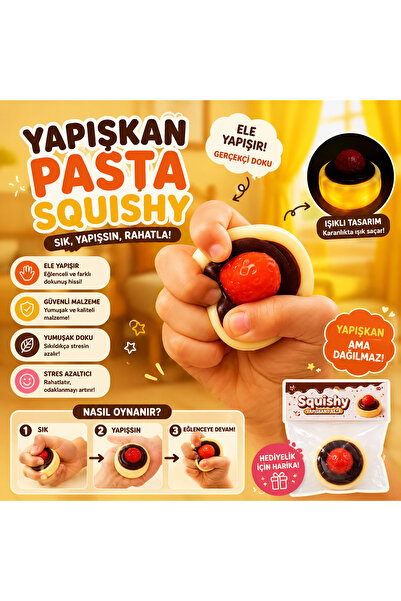 TÜTSÜ SEPETİ Yapışkan pasta sukuşi squişhy stres oyuncağı taba sukuşi yapışka...