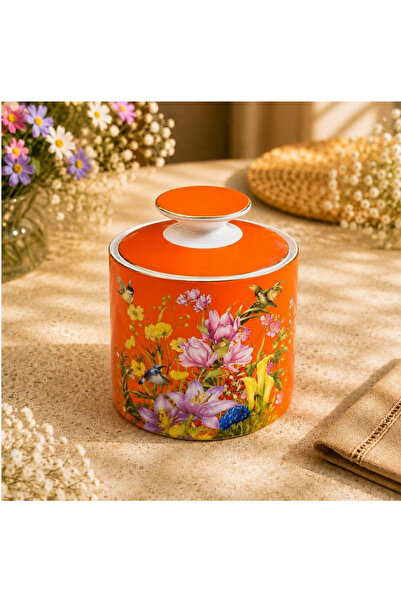 Joy Carmen Botanica Orange Small Size Jar 11.5X13 cm