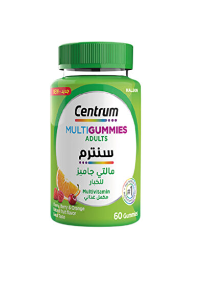 Centrum حلوى متعددة الأغراض للبالغين - 60 قطعة