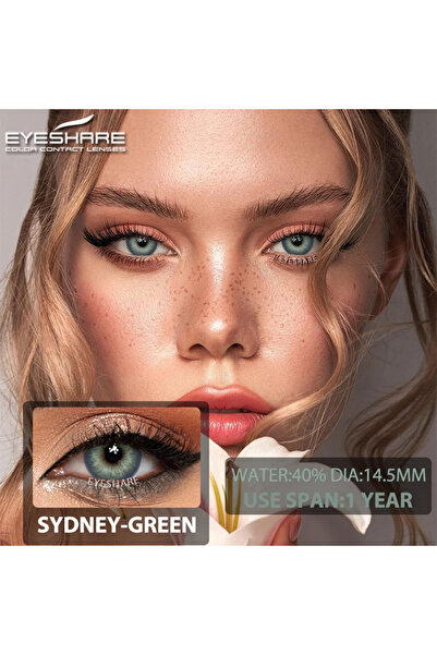 EyesPro SYDNEY GREEN YUMUŞAK DOKULU YEŞİL GÖZ LENSİ
