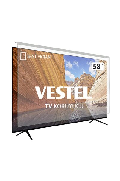 Vestel 58" inç 146 cm Kırılmaz Tv Ekran Koruyucu | VSTL146cm
