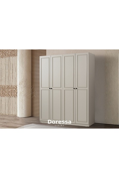 Doressa Living Lenta 4 Kapılı Gardırop