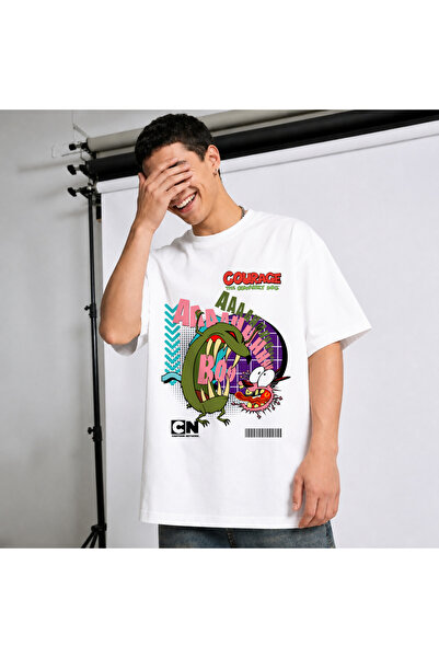 Ingift Tricou Unisex Oversize Personalizat Cartoon Street Wear Collection, 10...
