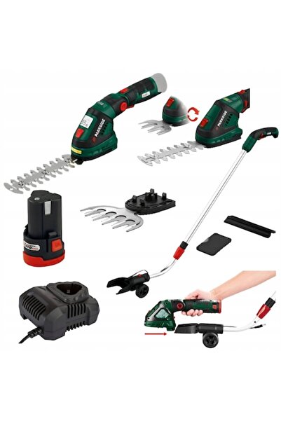 PARKSIDE Foarfecă de grădină PGSA 12V, set cu baterie de 2Ah, încărcător, mân...