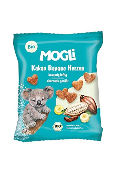Mogli Expanded corn hearts with cocoa, Mogli, 30g