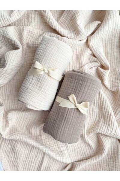 BARLEY 3-Piece Summer Bedspread Set – 100% Egyptian Cotton (Giza 86 Long-Staple Cotton)