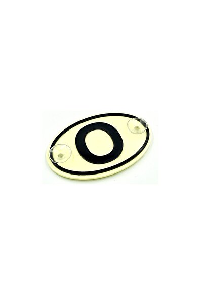 BsElektronik Double Layer Embossed Oval Letter O Special for Labelers - High-...